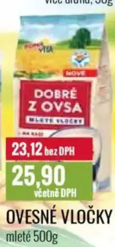 Ratio BONAVITA Ovesné vločky mleté nabídka
