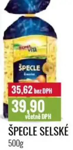 Ratio BONAVITA Špecle selské nabídka