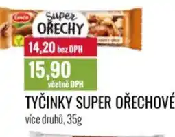 Ratio Tyčinky super ořechové nabídka