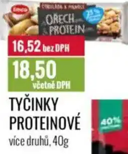 Ratio Tyčinky proteinové nabídka
