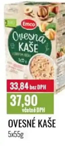 Ratio Emco Ovesné kaše nabídka