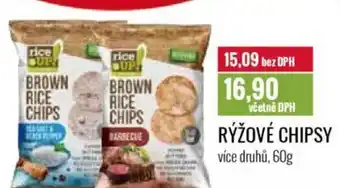 Ratio Rýžové chipsy nabídka