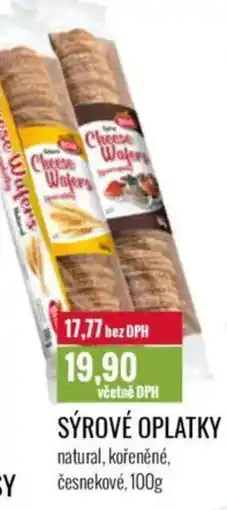 Ratio Sýrové oplatky nabídka