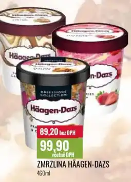 Ratio Zmrzlina häagen-dazs nabídka