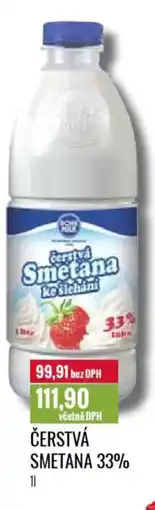 Ratio Čerstvá smetana 33% nabídka