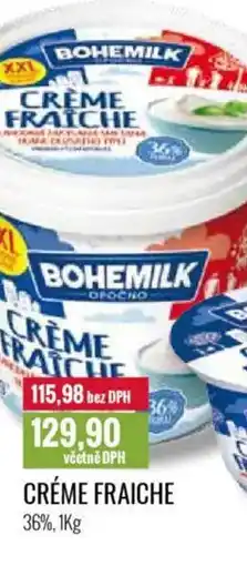 Ratio BOHEMILK Créme fraiche nabídka