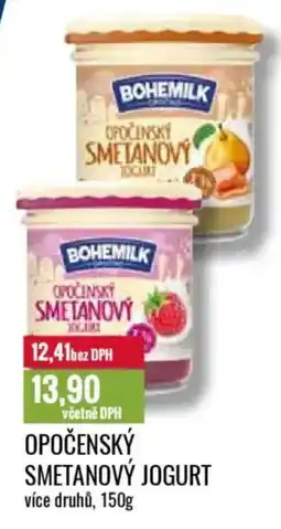 Ratio BOHEMILK Opočenský smetanový jogurt nabídka