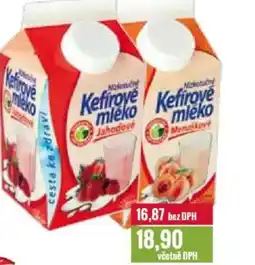 Ratio Kefírové mléko 1,1% nízkotučné ochucené nabídka