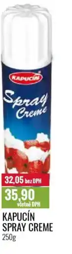 Ratio Kapucín spray creme nabídka