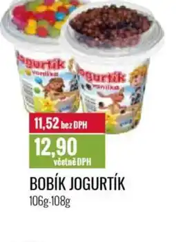 Ratio Bobík jogurtík nabídka