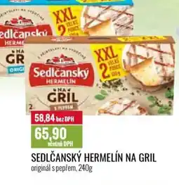 Ratio Sedlčanský hermelín na gril originál s pepřem nabídka