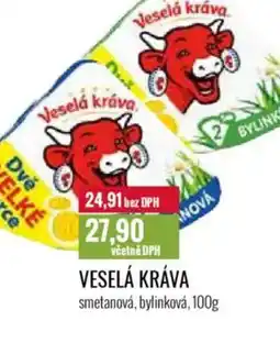 Ratio Veselá kráva smetanová, bylinková nabídka