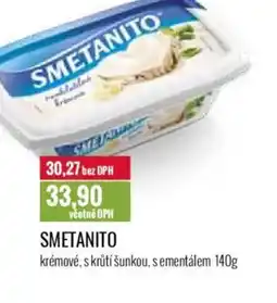 Ratio SMETANITO krémové, s krůtí šunkou, sementálem nabídka