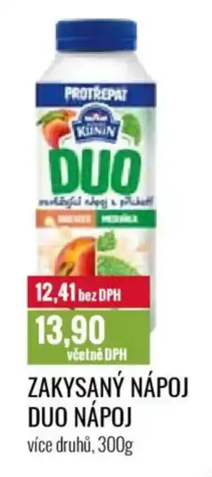 Ratio Zakysaný nápoj duo nápoj nabídka