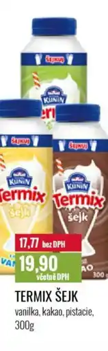 Ratio Termix šejk vanilka, kakao, pistacie nabídka