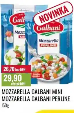Ratio Mozzarella galbani mini mozzarella galbani perline nabídka