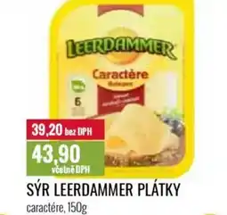 Ratio Sýr leerdammer plátky caractére nabídka