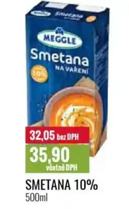 Ratio MEGGLE Smetana 10% nabídka