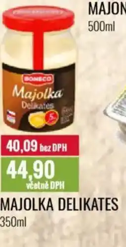 Ratio Boneco Majolka delikates nabídka
