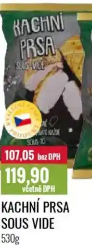Ratio Kachní prsa sous vide nabídka