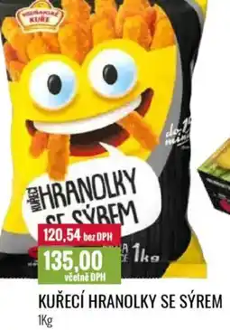 Ratio Kuřecí hranolky se sýrem nabídka