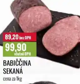 Ratio Babiččina sekaná nabídka