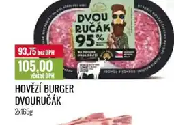 Ratio Hovězí burger dvouručák nabídka