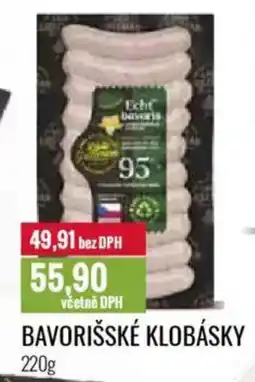 Ratio Bavorišské klobásky nabídka