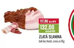 Ratio Zlatá slanina bok bez kosti nabídka