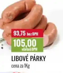 Ratio Libové párky nabídka