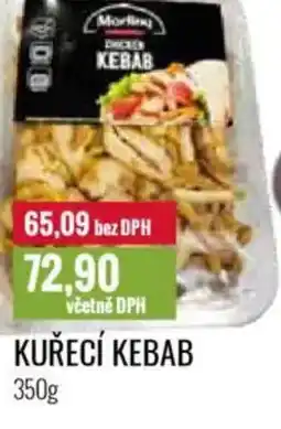 Ratio Kuřecí kebab nabídka
