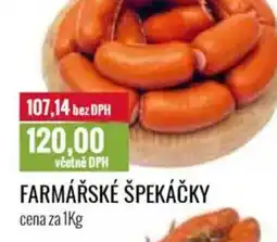 Ratio Farmářské špekáčky nabídka
