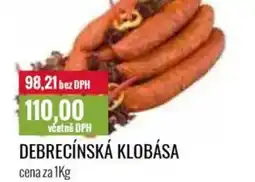 Ratio Debrecínská klobása nabídka