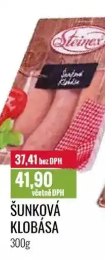 Ratio Steinex Šunková klobása nabídka