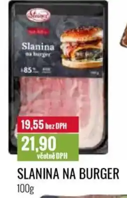 Ratio Steinex Slanina na burger nabídka