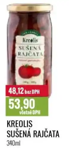 Ratio Kreolis sušená rajčata nabídka