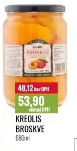 Ratio Kreolis broskve nabídka