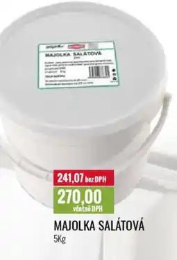 Ratio Majolka salátová nabídka