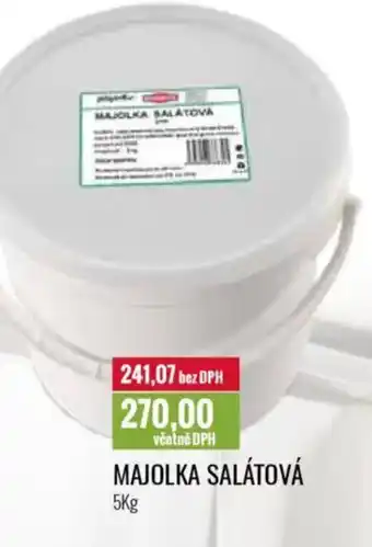 Ratio Majolka salátová nabídka