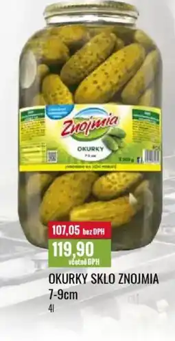 Ratio Okurky sklo znojmia 7-9cm nabídka