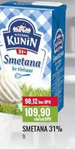 Ratio Smetana 31% nabídka