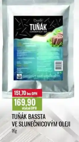 Ratio Tuňák bassta ve slunečnicovým oleji nabídka
