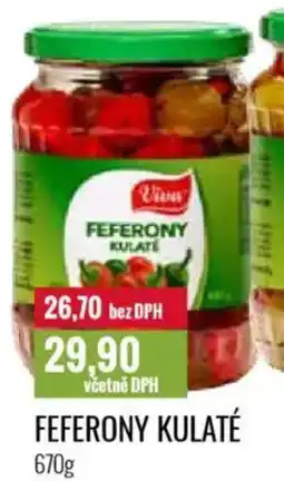 Ratio Viva Feferony kulaté nabídka