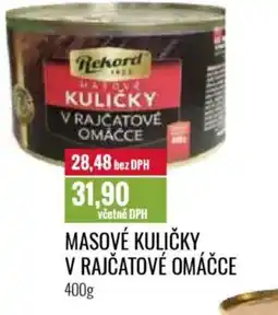 Ratio Masové kuličky v rajčatové omáčce nabídka