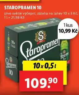 Lidl Staropramen 10 nabídka