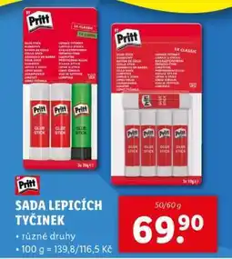 Lidl PRITT SADA LEPICÍCH TYČINEK nabídka