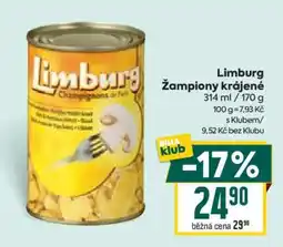 Billa Limburg Žampiony krájené nabídka