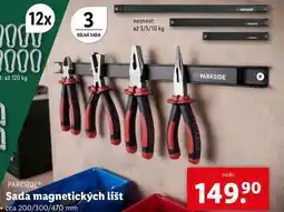 Lidl PARKSIDE Sada magnetických lišt nabídka