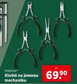 Lidl PARKSIDE Kleště na jemnou mechaniku nabídka