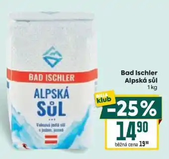 Billa Bad Ischler Alpská sůl nabídka